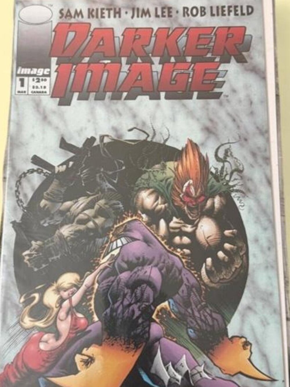 Darker Image #1 Image Comics 1993 Sam Kieth Jim Lee Rob Liefeld